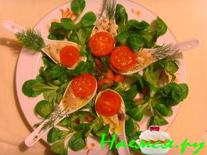 Carpaccio из меч-рыбы