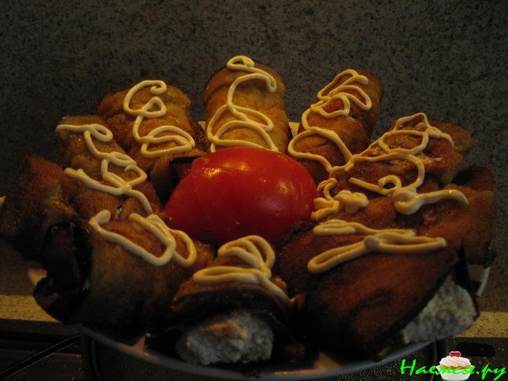 Баклажаны закусочные с творогом