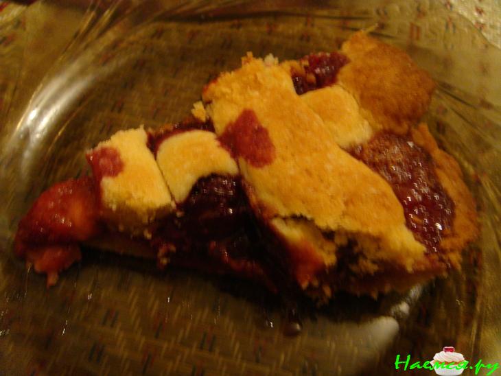 Открытый пирог с ягодами Открытый пирог с ягодами