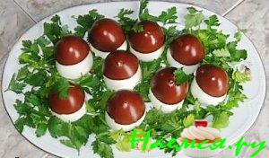 Фаршированные грибы "Лесная полянка" Фаршированные грибы "Лесная полянка"