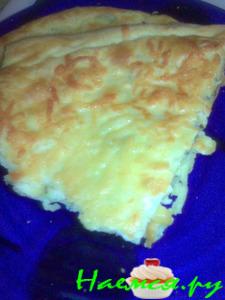 Пирог из творожного теста