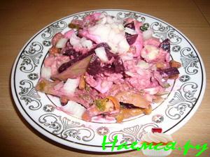 Салат " Красное море" Салат " Красное море"