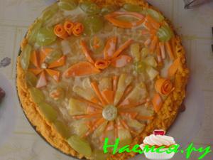 Пирог "Виноградно-тыквенный"