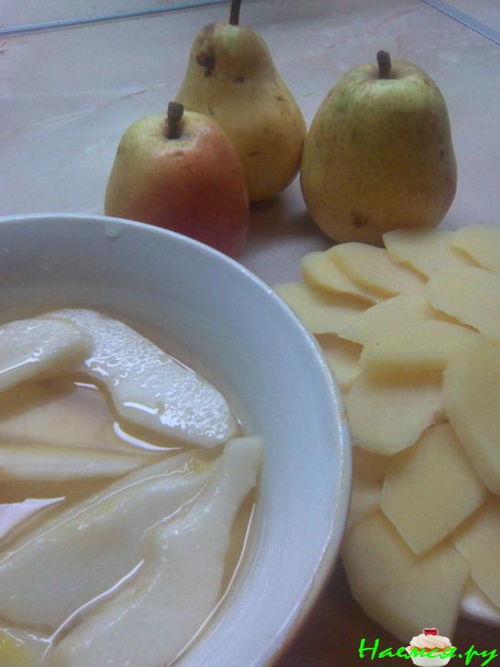 Пирог с заварным кремом, айвой и грушей для тех, кому не хватает &laquo;солнца&raquo;