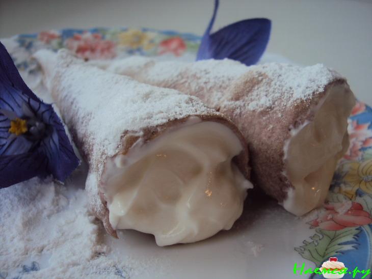 Трубочки с начинкой (Canutillos rellenos) Трубочки с начинкой (Canutillos rellenos)