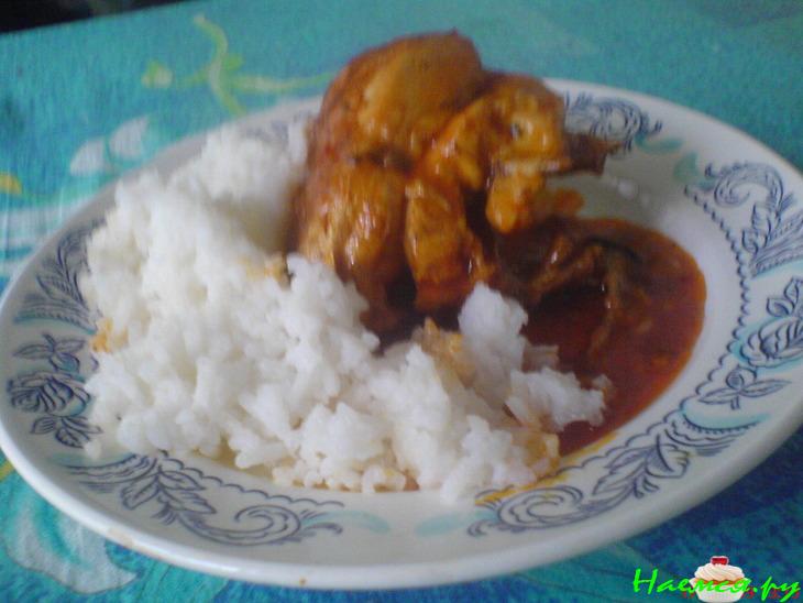 Курочка в аджике