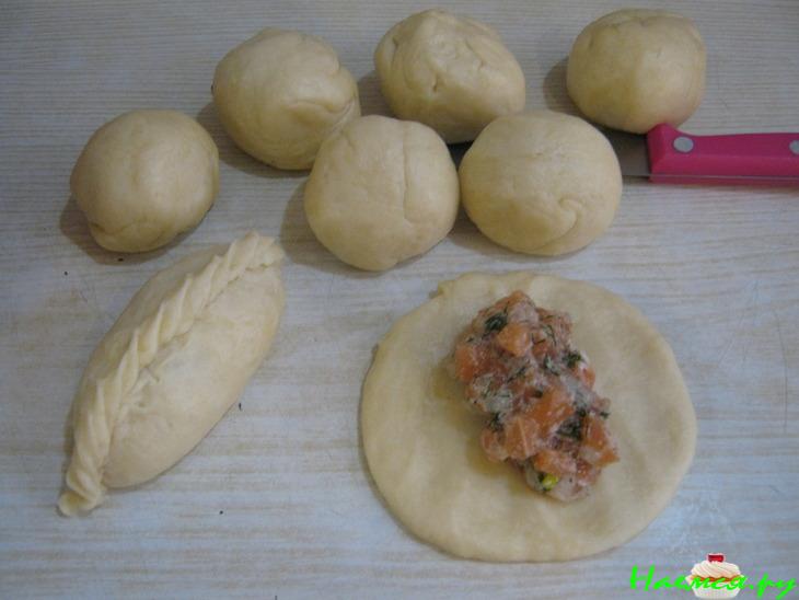 Кибинай с рыбой