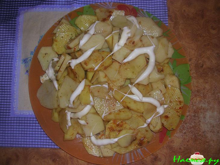 Картошечка на тарелочке