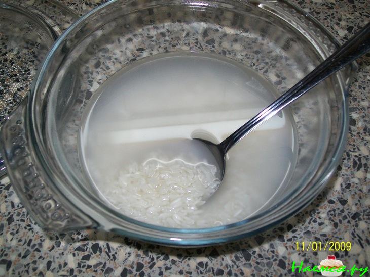 Рис "Два подхода" отличный гарнир, при минимальном Вашем участии