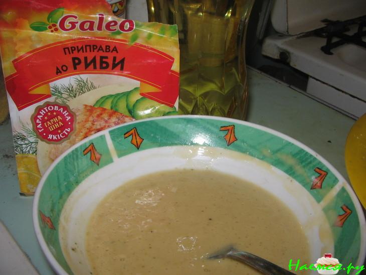 Рыба в сырном кляре