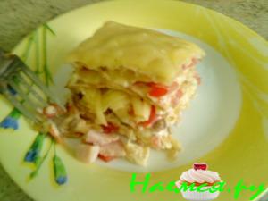 А-ля лазанья из мацы
