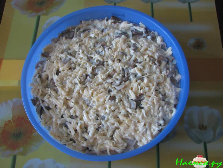 Грибной пирог "Пальчики оближешь" Грибной пирог "Пальчики оближешь"