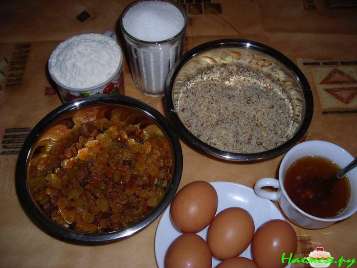 Торт "Татьяна" с орехами и медом