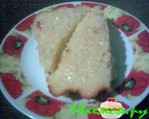 Лимонный манник с ананасами (на сыворотке) Лимонный манник с ананасами (на сыворотке)