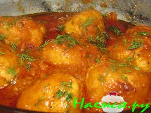 Тефтельки из индейки