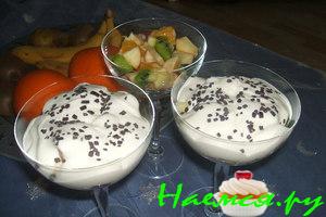 Десерт фруктовый с творогом Десерт фруктовый с творогом