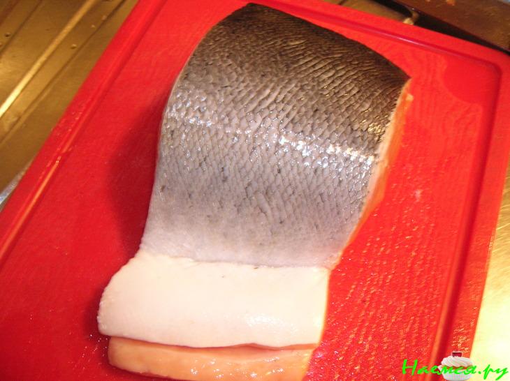 Форель в кунжуте