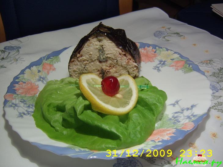 Осетр по-праздничному