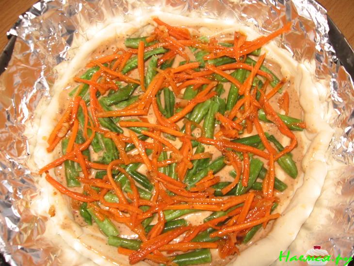 Пицца с сайрой Пицца с сайрой