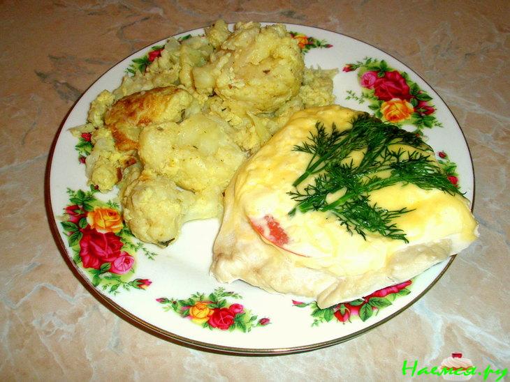 Филе куриное под сыром Филе куриное под сыром