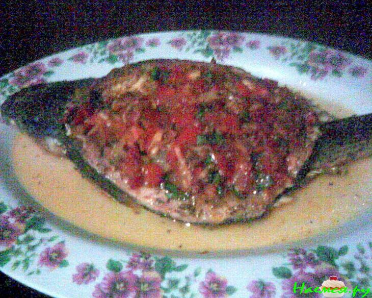 Пеленгас с пикантной овощной начинкой