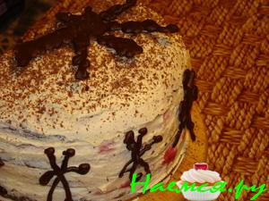 Торт "Вишнёвый лес"