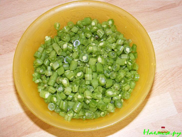 Суп из зелёной фасоли