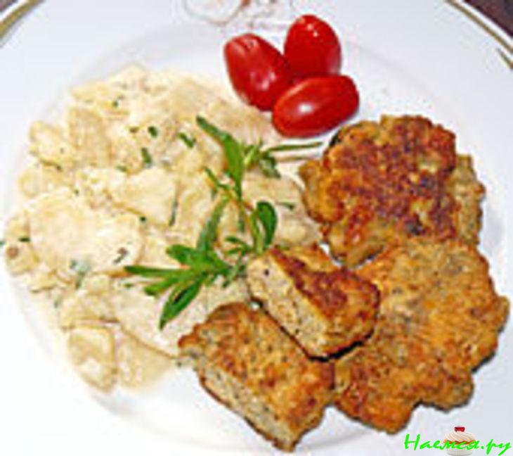 Котлетки из рыбьей икры
