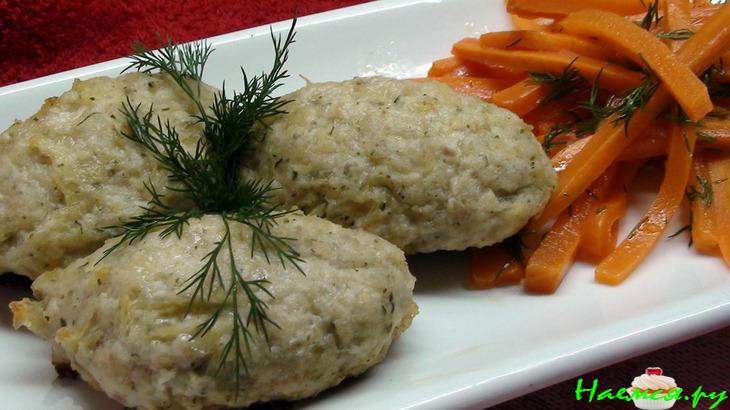 Куриные котлеты с картофелем и морковью