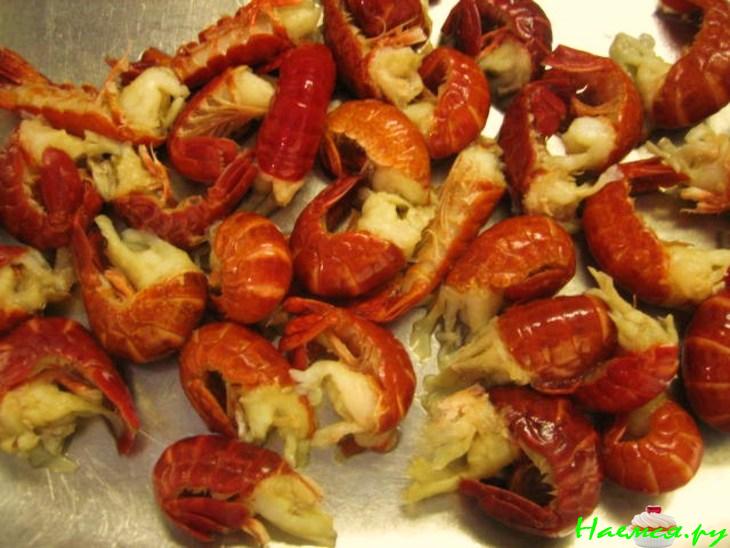 Фрикадельки из щуки с раками