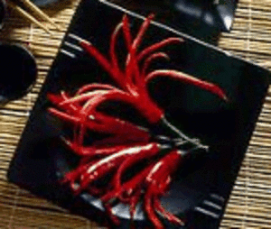 Цветы из перчика Цветы из перчика