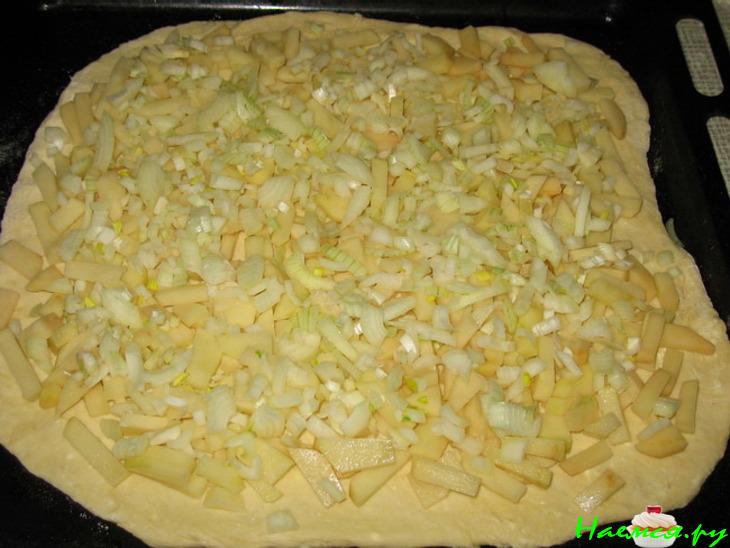 "Рыбный пирог с пангасиусом и картофелем" "Рыбный пирог с пангасиусом и картофелем"