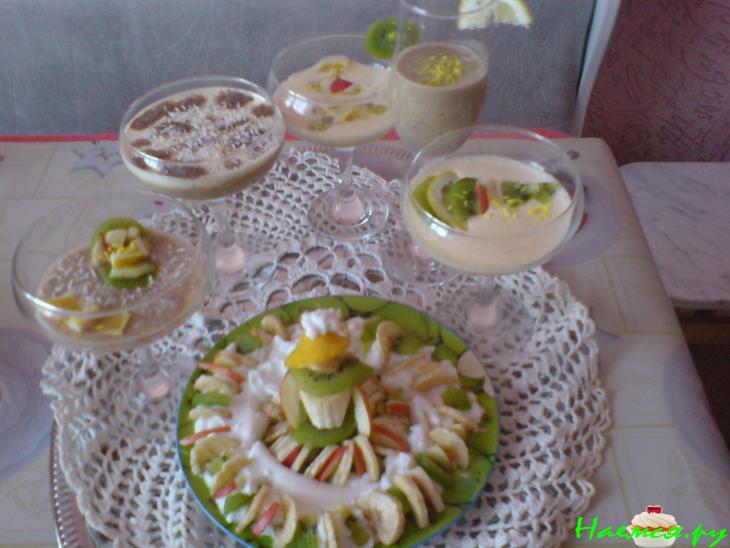 Десерт 'Фруктовая королева' Десерт 'Фруктовая королева'