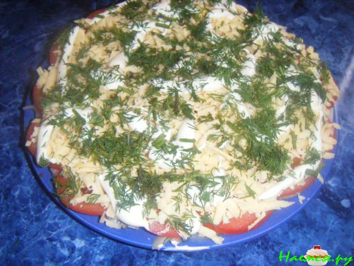 Cалатик из сельди