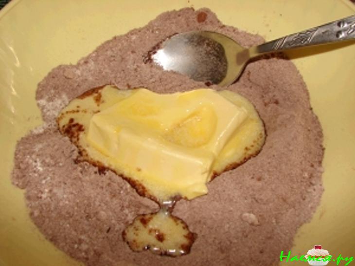 Яблочный пирог с шоколадом Яблочный пирог с шоколадом