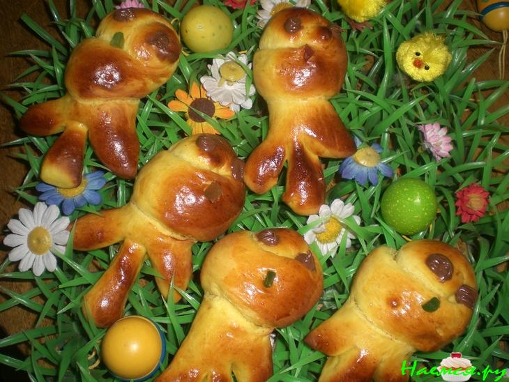 Пасхальное украшение стола