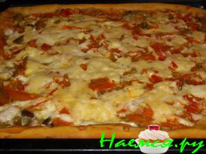 Любимая пицца (зимний вариант)