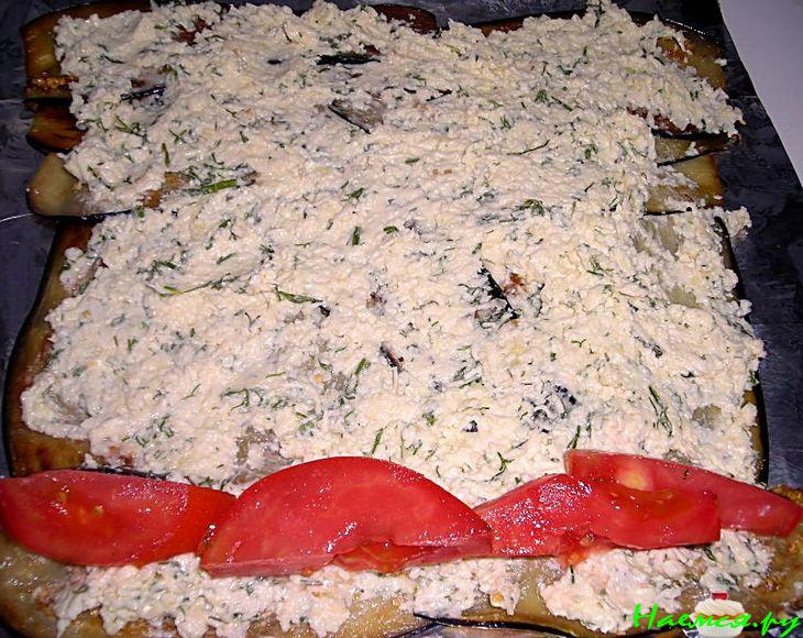 Роллы из баклажана Роллы из баклажана