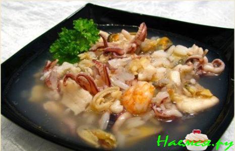 Суп из морепродуктов