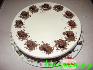 Торт бисквитный 'Вишневый' Торт бисквитный 'Вишневый'