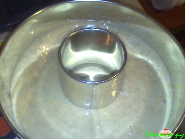 Банановый пирог со сгущенным молоком