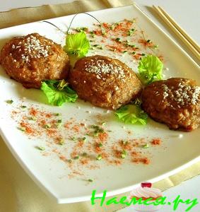 Рыбные котлеты в тайском стиле Рыбные котлеты в тайском стиле