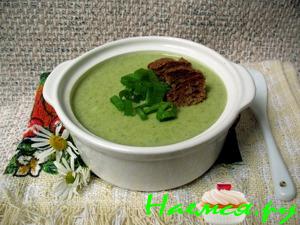 Шелковистый сырный крем-суп с цуккини