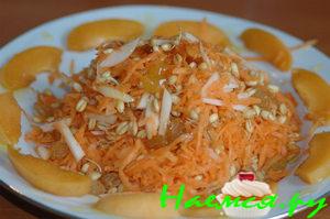 Салат с пророщенной пшеницей