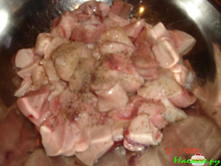 Молоки в омлете