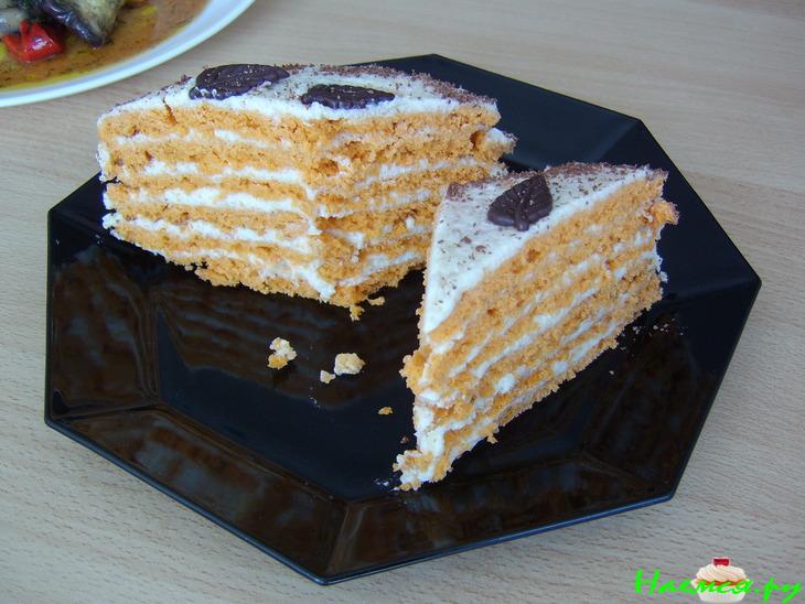 Торт 'Рыжая Галинка'