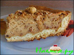 Тарт с орехами и сгущенкой