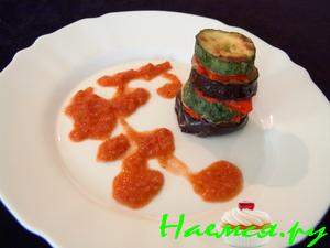 Рататуй под соусом с белым вином Рататуй под соусом с белым вином