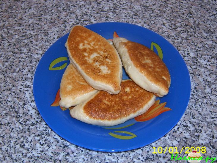 Жареные пирожки с капустой Жареные пирожки с капустой