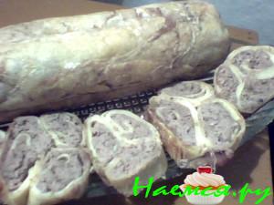 Печёночный рулетик